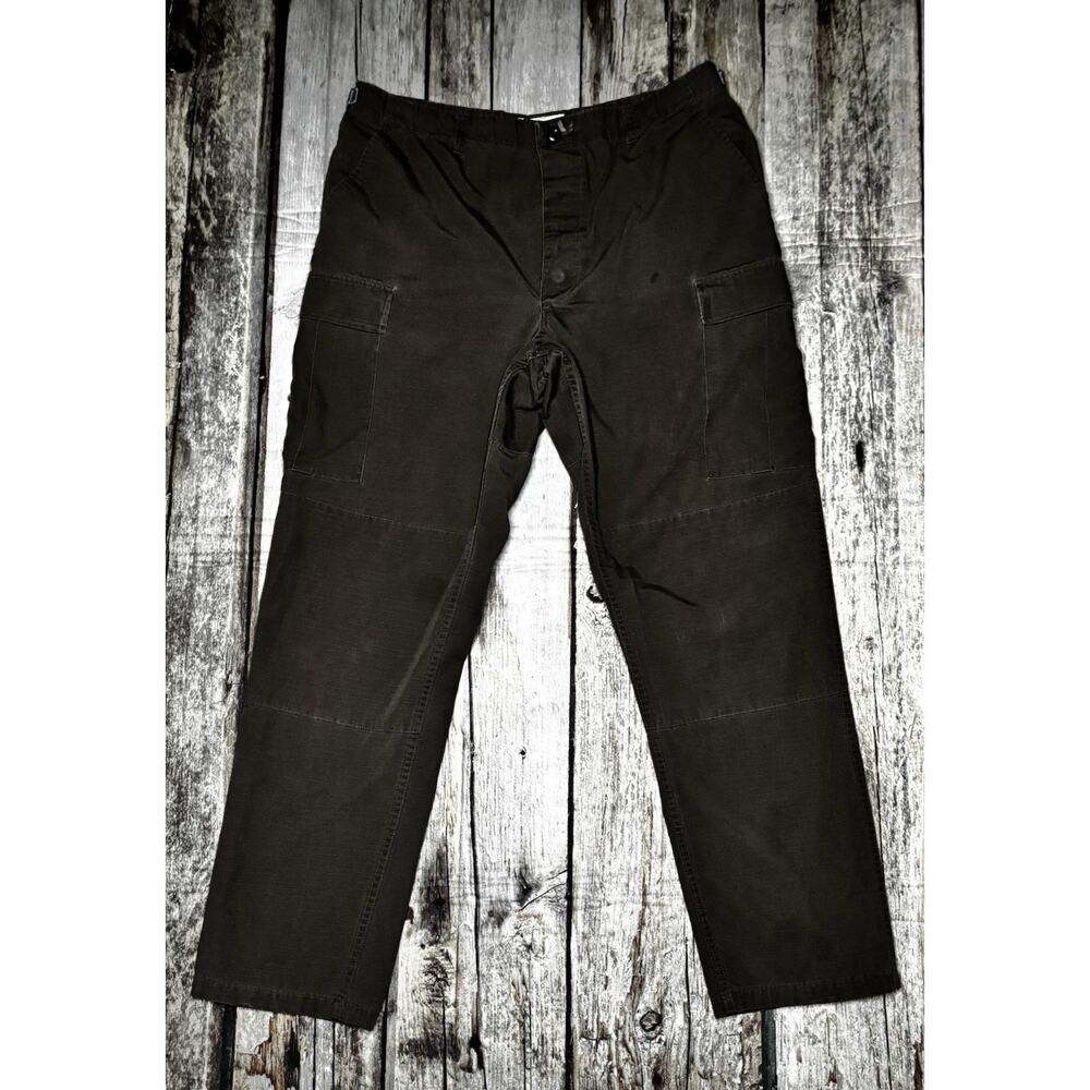 Propper Pants Mens 38/33 Large Long Brown Cargo Ripstop Work Wear Utility Combat